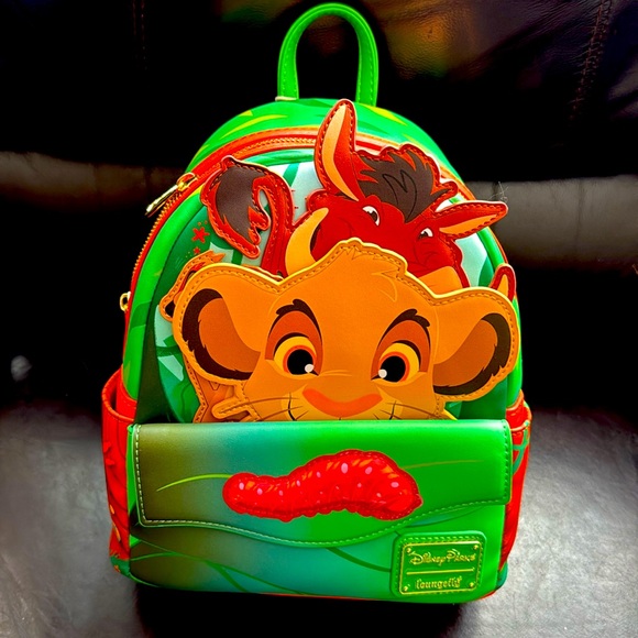 Loungefly Lion King Simba, Timon, Pumba NWT - Picture 1 of 2